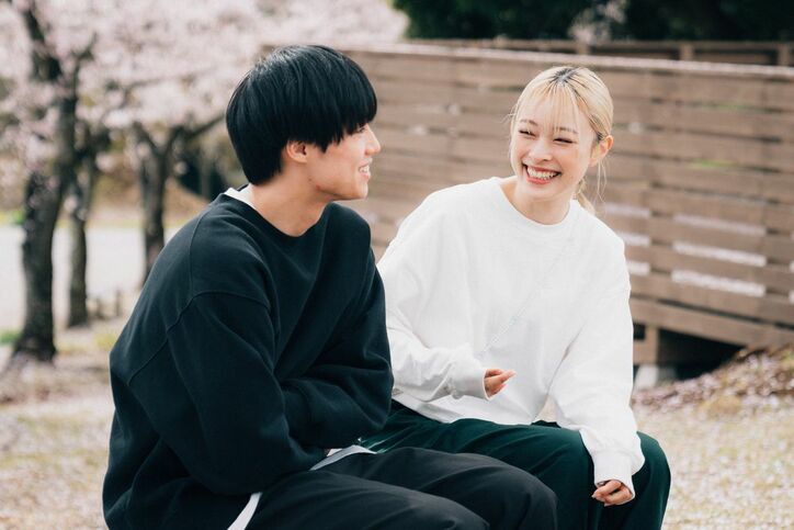 『silent』出演俳優に恋していた金髪モデル美女「嘘つかれるのが一番嫌い」2人の関係に終止符『花束オオカミ』第7話