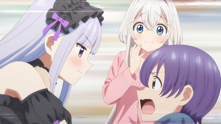 【写真・画像】アニメ『ワンルーム、日当たり普通、天使つき。』助けた女の子は吸血鬼だった!?第8話あらすじ＆先行カット公開　4枚目