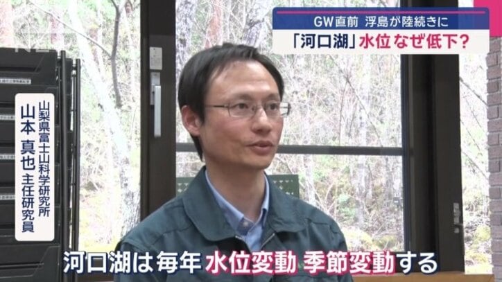山梨県富士山化学研究所 山本真也主任研究員