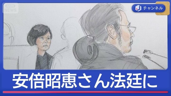 安倍昭恵さん“被害者参加”で法廷に