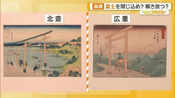 共通して登場する鳥居