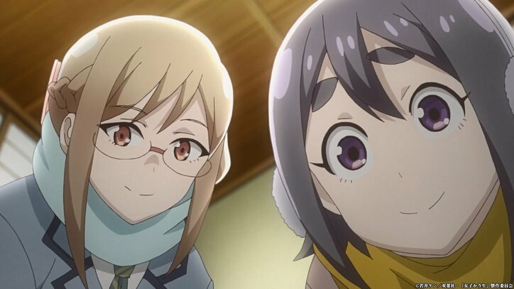 アニメ「女子かう生」第11話あらすじ&先行カット解禁! コタツで主人公が眠ってしまい…?