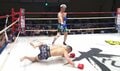 「やばい倒れ方」空手仕込みの“戦慄”左ハイ 前のめりKOに騒然 「糸が切れた人形のよう」の声も