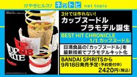 3分じゃ無理!?国民食プラモ爆誕