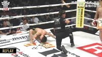 【映像】“たった3発”で衝撃KO