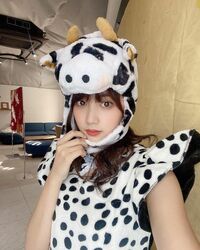 「さすがの可愛さ」「本当に可愛い」黒木ひかりの“牛コスプレ”にファン悶絶