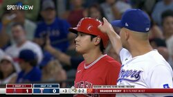 「ヘルメットの穴から髪の毛出てるぞ」相手ファーストの指摘にパンチをお見舞いする大谷翔平　ファンも「可愛い」とメロメロ