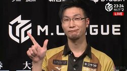 これぞ“ショウマツ”リレーの強み！松本吉弘、相棒のラスを挽回のトップ「踏ん張れたかな」個人スコアは首位浮上／麻雀・Mリーグ