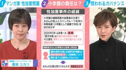 マンガ家性加害問題で、小学館の姿勢に瀧波ユカリ氏が示す違和感…「誰が責任を取るのか曖昧」「被害者だけが自分の言葉でメッセージを発している」 