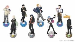 Hosts in School Uniforms! "Everyday Host" Exclusive Newly Illustrated Stickers and Acrylic Stands Debut, With In-Store Announcements at FamilyMart