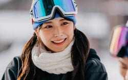 センターも務めた元アイドル、得意のスノボーで見せた“一瞬の技”にスタジオ驚き「かっこいい～」『私たち結婚しました 5』第6話