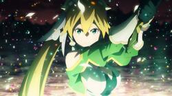 【画像】《アンダーワールド》へ降り立つリーファ（CV：竹達彩奈）の姿／第13話『アンダーワールド大戦』