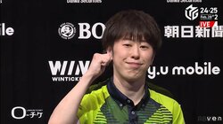 前人未到のチーム1000ポイント超達成！記録を塗り替えたのは渡辺太 逆転満貫で制した祝いのデイリーダブル「やりましたね！」／麻雀・Mリーグ