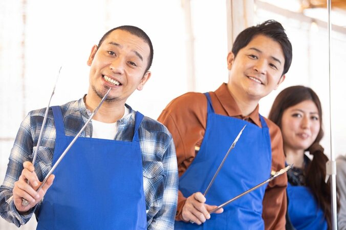 千鳥がギネス記録　“20メートル”巨大イカゲソ串を完成 1枚目