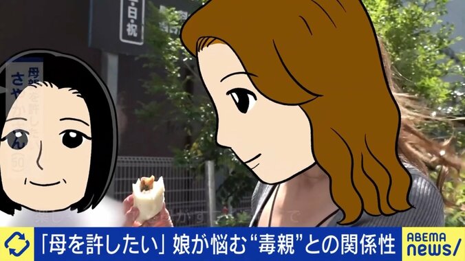 毒親に悩むさやかさん（母との様子）