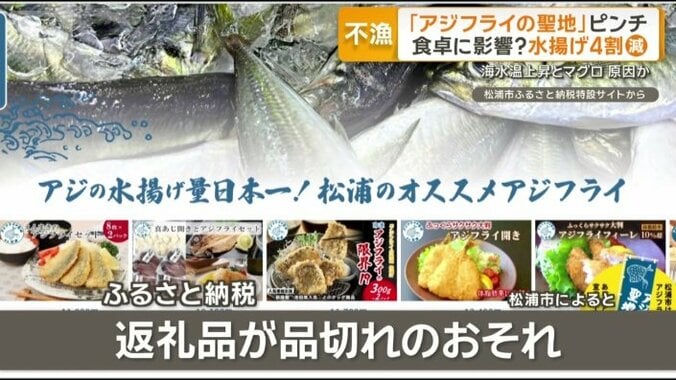 ふるさと納税の返礼品にも影響？