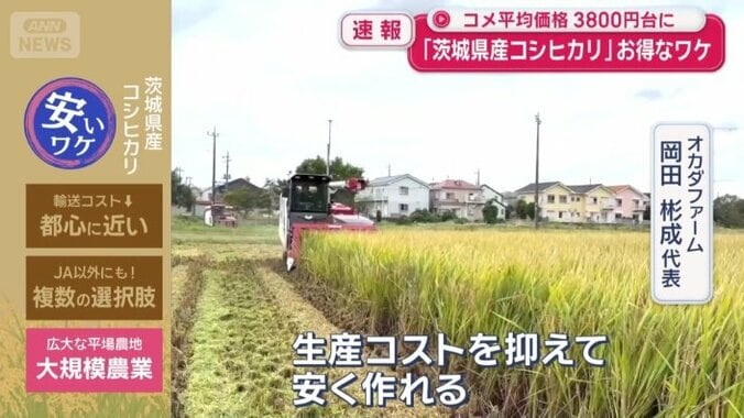3つ目は、大規模農業