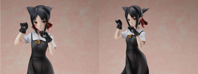 アニメ『かぐや様』四宮かぐや＆藤原千花の“奇跡的相性（マリアージュ）”な猫耳フィギュアが登場 3枚目