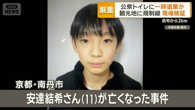 安達結希さん（11）