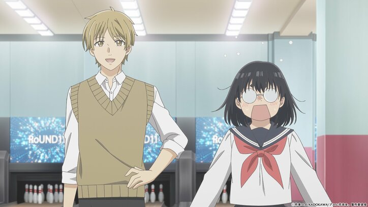 【写真・画像】ボウリング中に思わぬハプニング連発…アニメ『ブスに花束を。』第2話あらすじ&先行カット公開　4枚目