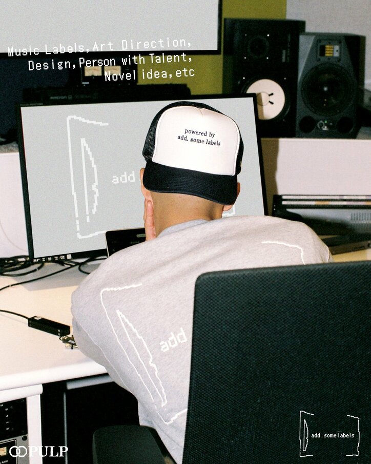 レーベルadd.some labelsが初のポップアップストアを渋谷のセレクト・ショップ「PULP」 にて開催！