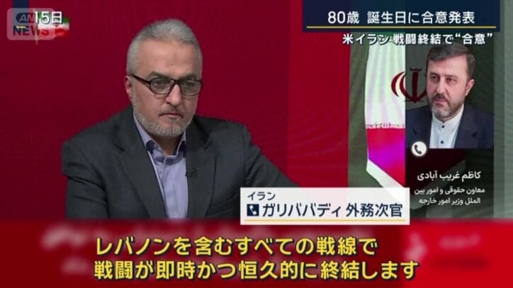 イラン ガリババディ外務次官