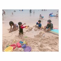 辻希美『砂浜♡』