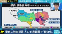 東京都内で細分化すると見えてくる感染者数「自粛解除なぜ一律?」