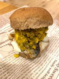 あべこうじ『お家てサババーガー』