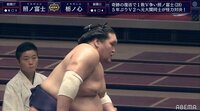 優勝争いに加わる照ノ富士