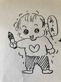 キンタロー。『整理整頓からのお絵描き。』