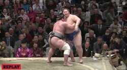 欧州のサンボマスター・栃ノ心、215キロ逸ノ城を真正面から寄り切り　1敗で単独トップ堅守　明日にも優勝
