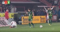 「ファイターすぎる」塩貝健人、相手を挑発！ 強烈タックルで吹っ飛ばす→“立てよ”ジェスチャー「メンタル強いな」「オラオラ感たまらん」