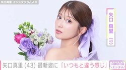 “顔の施術写真が話題”矢口真里（43）、最新姿に「いつもと違う感じでドキッとします」「なんか幼さが減った？」などの反響