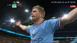 マンチェスター・シティ、ホームで首位アーセナルを粉砕　4-1の圧勝で3連覇に大きく前進　デ・ブライネは天王山で2G1Aの活躍