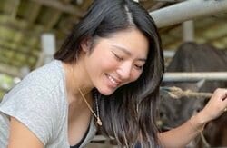 初代バチェロレッテ・福田萌子、食育のために牛を飼育「自分が食べる肉なので…」名前は「もえこ2号」