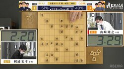 解説棋士も「私の人生観にない」とお手上げ 山崎隆之八段、想像の斜め上を行く一手で説明不能に／将棋・ABEMAトーナメント