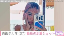 青山テルマ（37）、インフルエンサー・ミチらとの水着ショットを披露し「安定にスタイルがよろしい」と反響