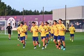 クロアチア戦へ酒井宏樹が全体練習復帰も…体調不良で久保建英の姿はなし【W杯】