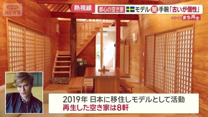 これまでに再生してきた空き家は8軒