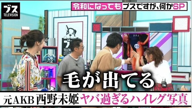 元AKB48・西野未姫の過激なハイレグ写真が物議　おぎやはぎ「古くない？」「毛出てない？」 4枚目