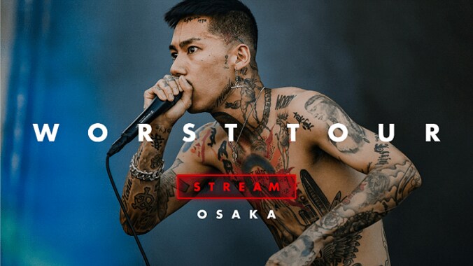 KOHH、全公演完売・撮影禁止のWORST TOUR大阪公演の配信が決定。 本日よりチケット受付スタート。 1枚目