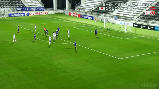 「男子かよ…」なでしこジャパンが“衝撃失点”に呆然…ノルウェー20歳FWの弾丸シュートが「これは無理ですわ」「強烈すぎる」 3枚目