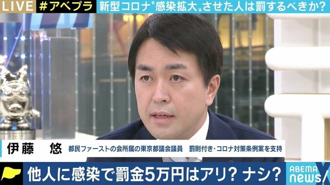 “感染拡大させた人”への罰則必要？“感染の立証”はどのように？ 物議の条例案、賛否を両都議に聞く 2枚目