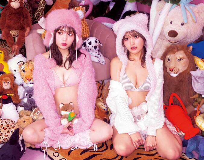 （左：野咲美優　右：ねお）