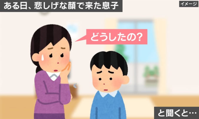「ママ…どうして…」息子からの悲しい質問とは