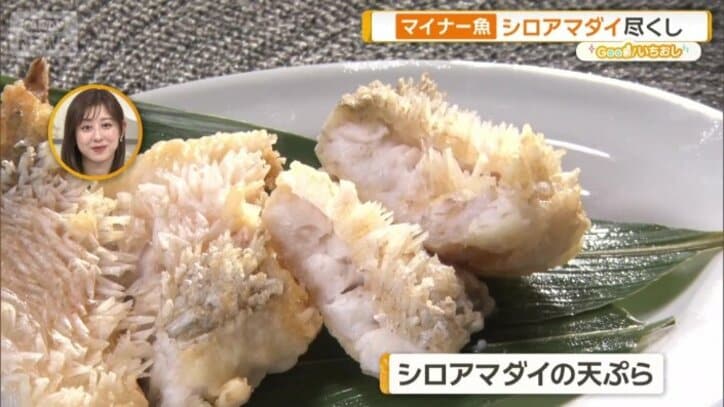 シロアマダイの天ぷら