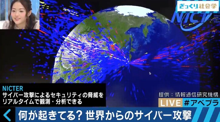 1秒間に約4000回 国内外からのサイバー攻撃