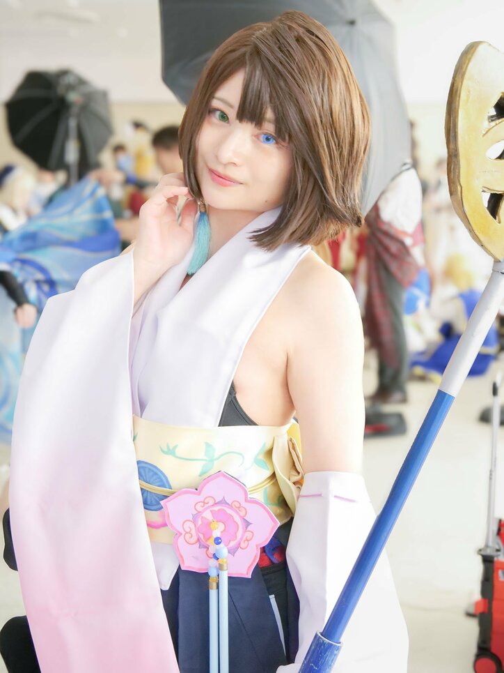 【写真・画像】『FINAL FANTASY X』ユウナコスプレ画像　7枚目