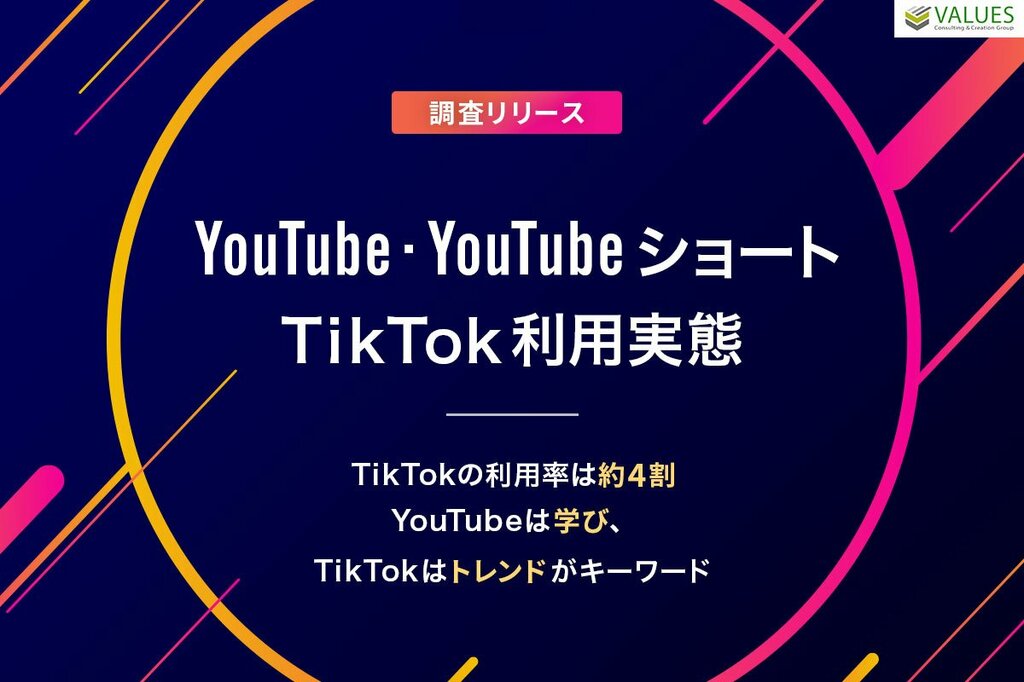 YouTubeは「学び」、TikTokは「トレンド」? 動画コンテンツ利用実態調査
